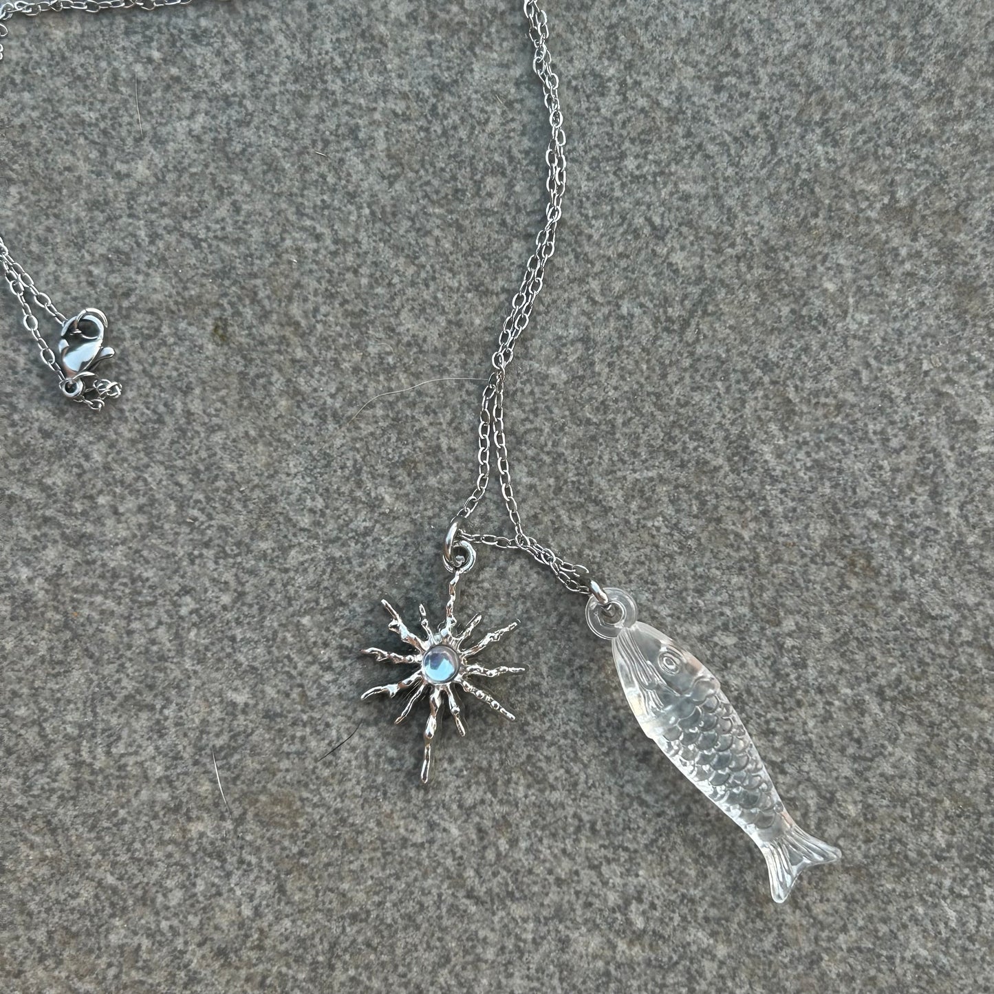 Star fish beaded necklace