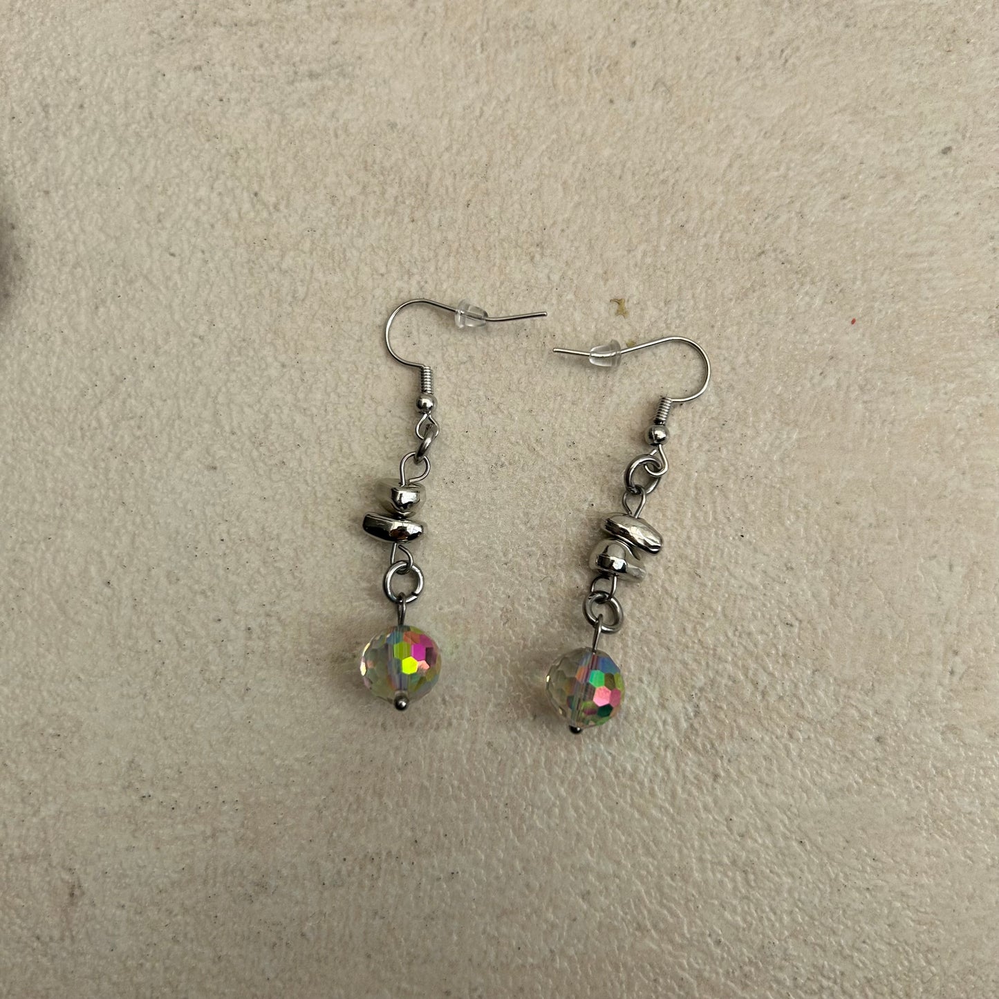 Crystal drop earrings
