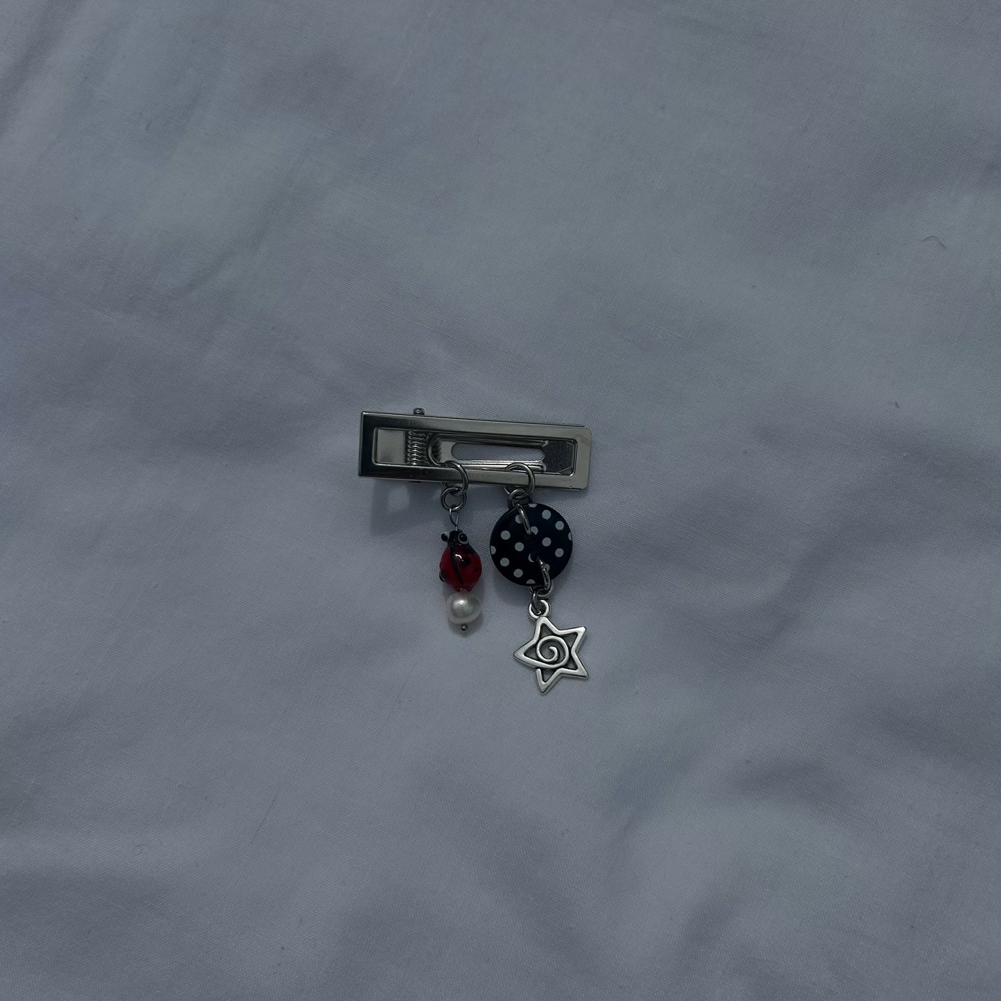 Polka Ladybug clip