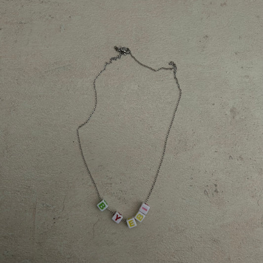 Bye-bi necklace
