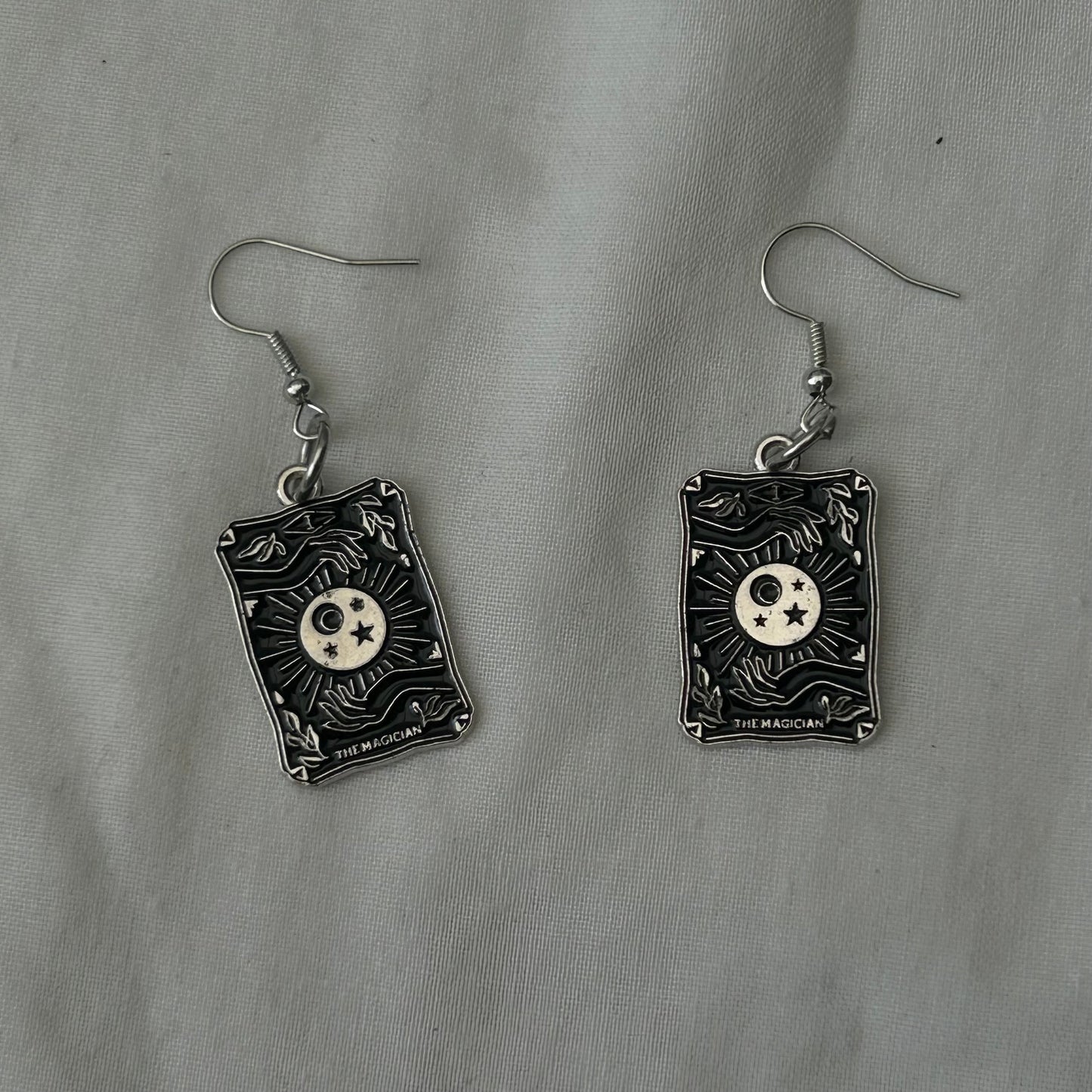 Magician tarot earrings