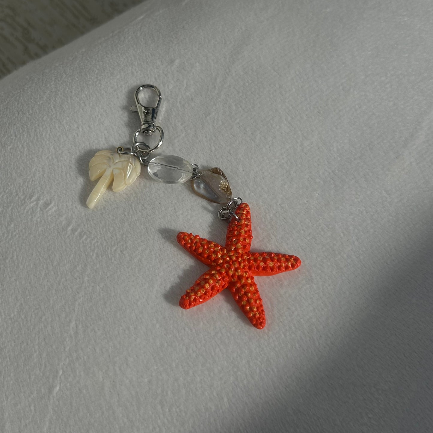Starfish keyring