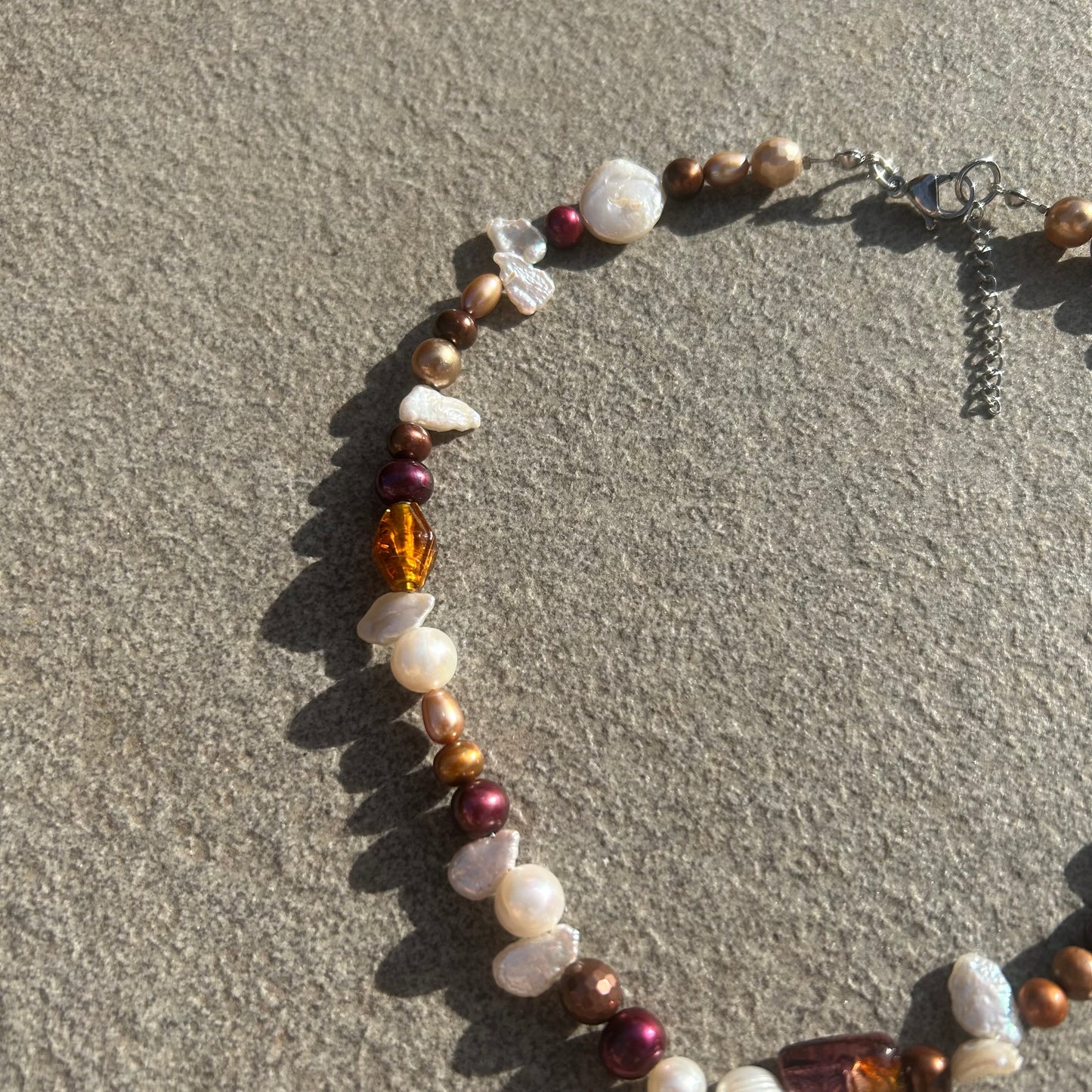 Dragon pearl necklace