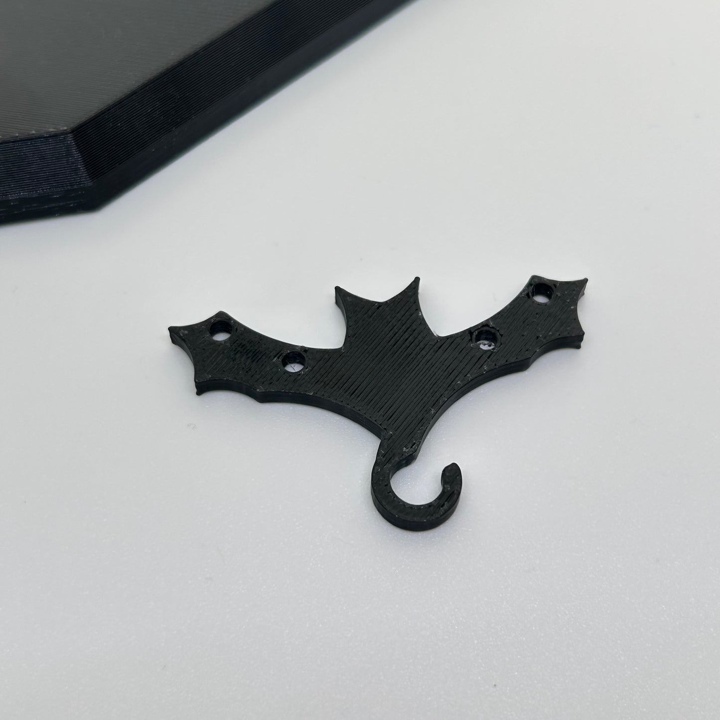 Black bat earring hanger organiser
