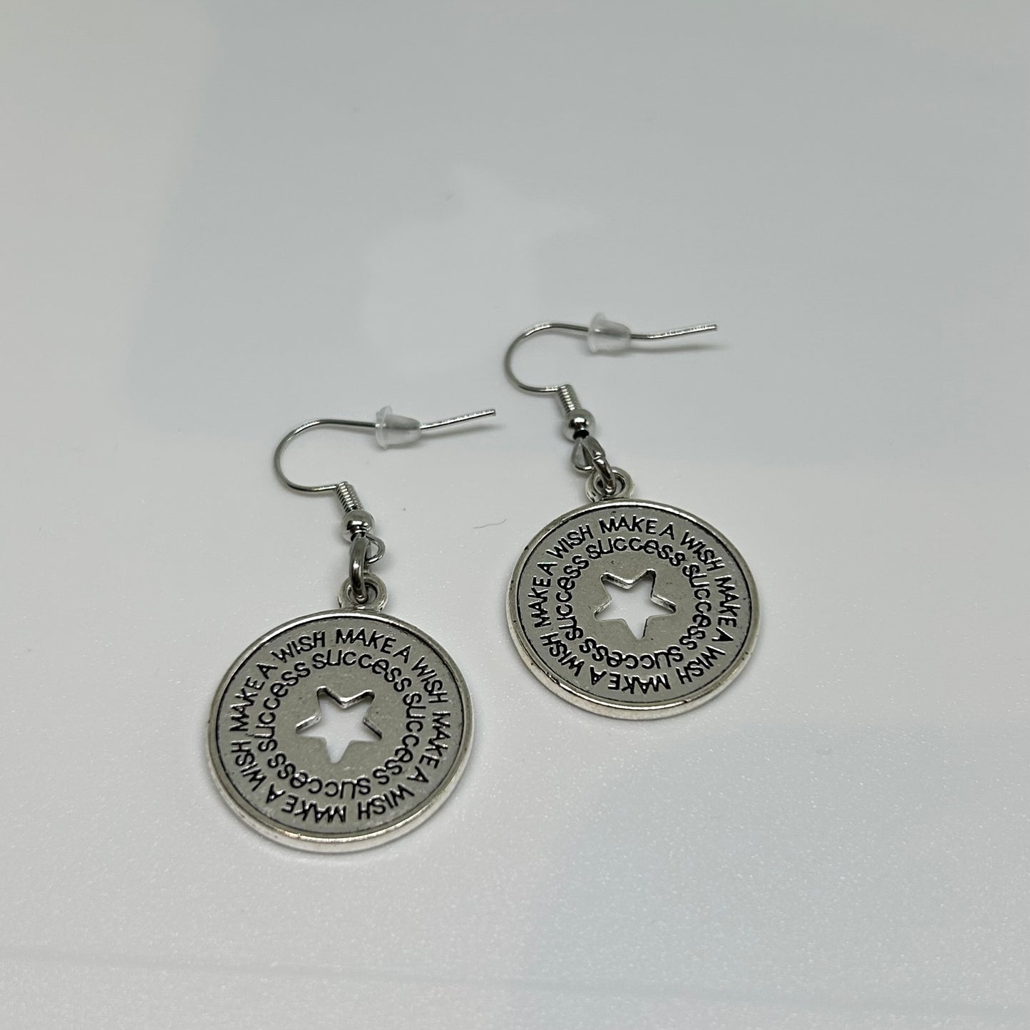 Make a wish star earrings