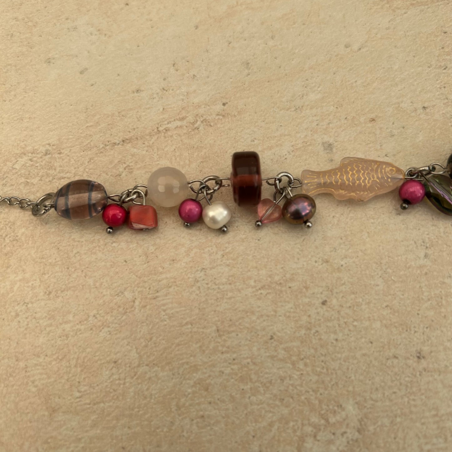 pink salmon bracelet 1