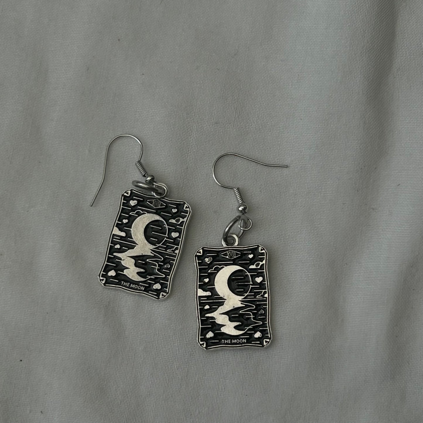 The moon tarot earrings