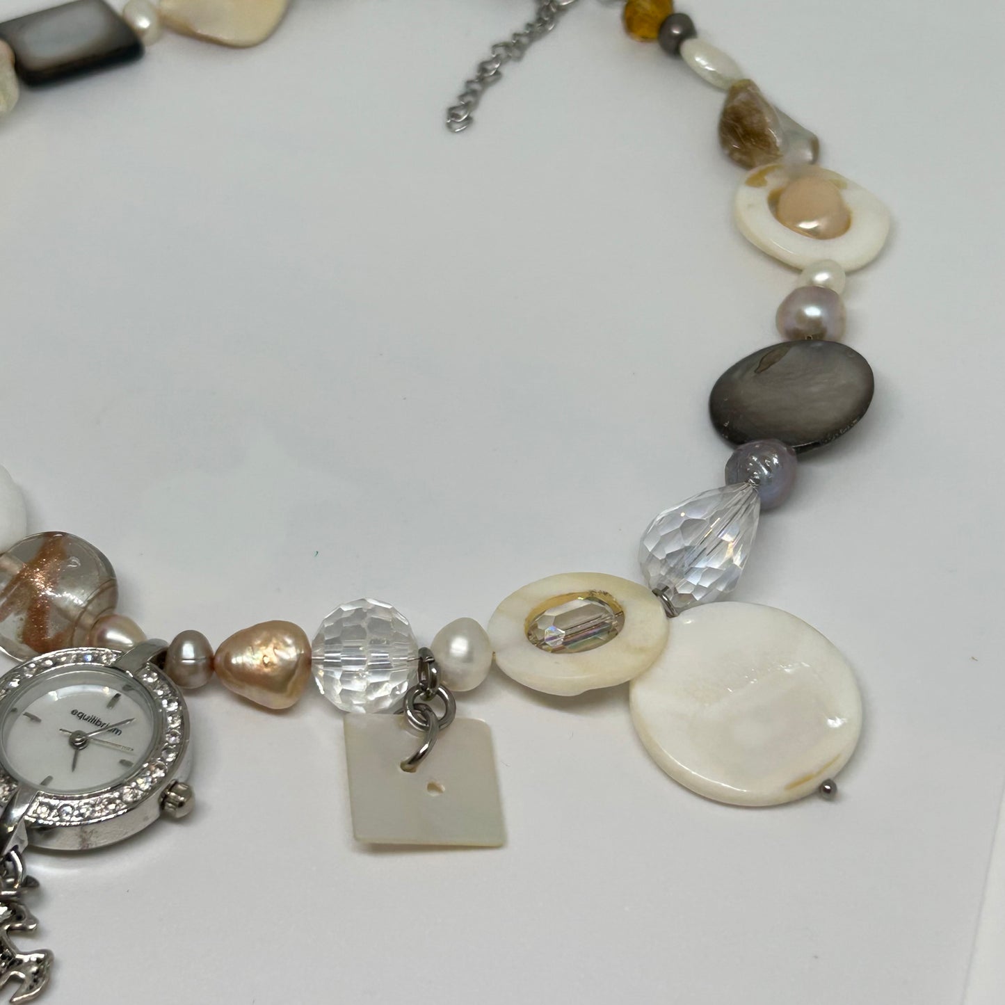 Watch horse pendant necklace