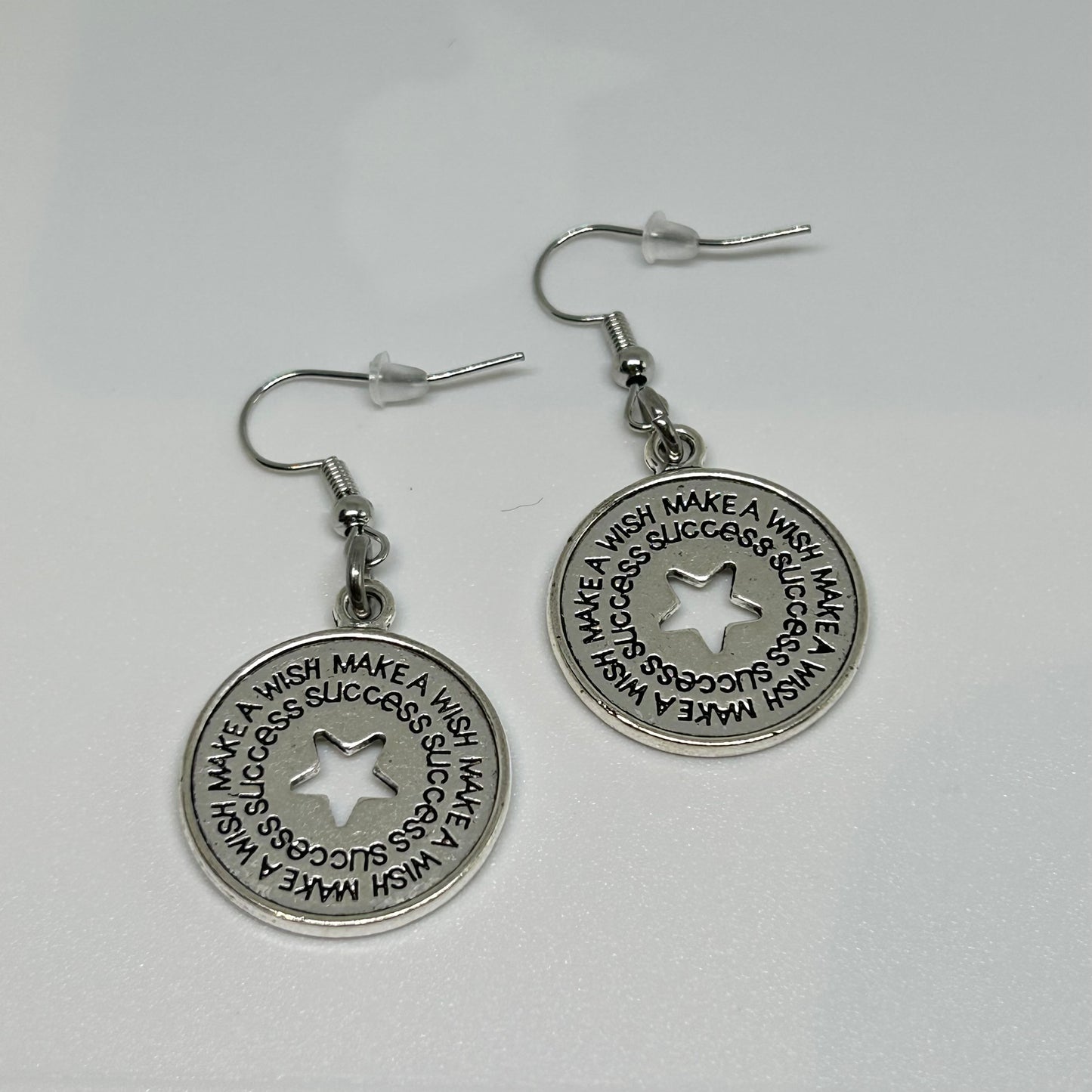 Make a wish star earrings