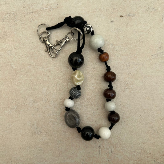 Ceramic bag charm