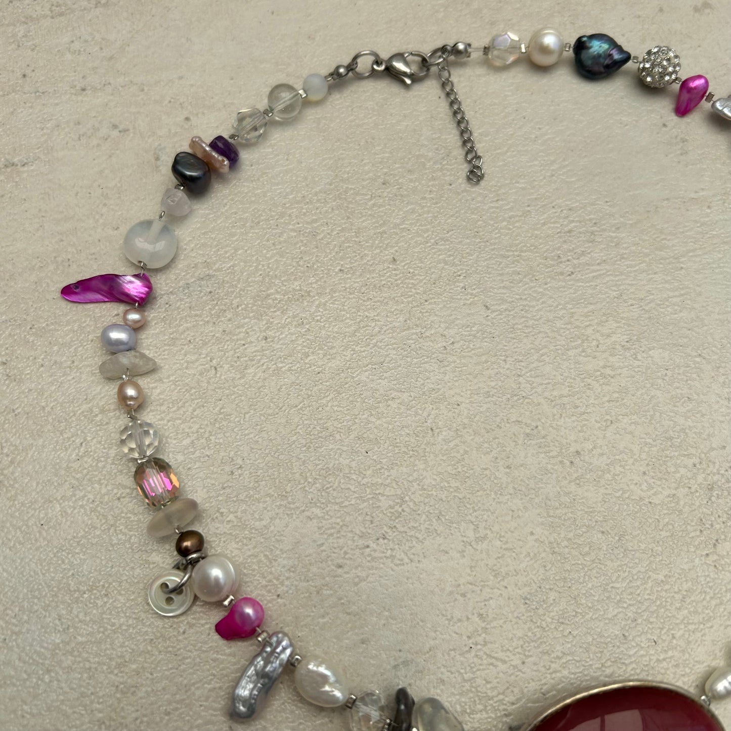 Pink cats eye