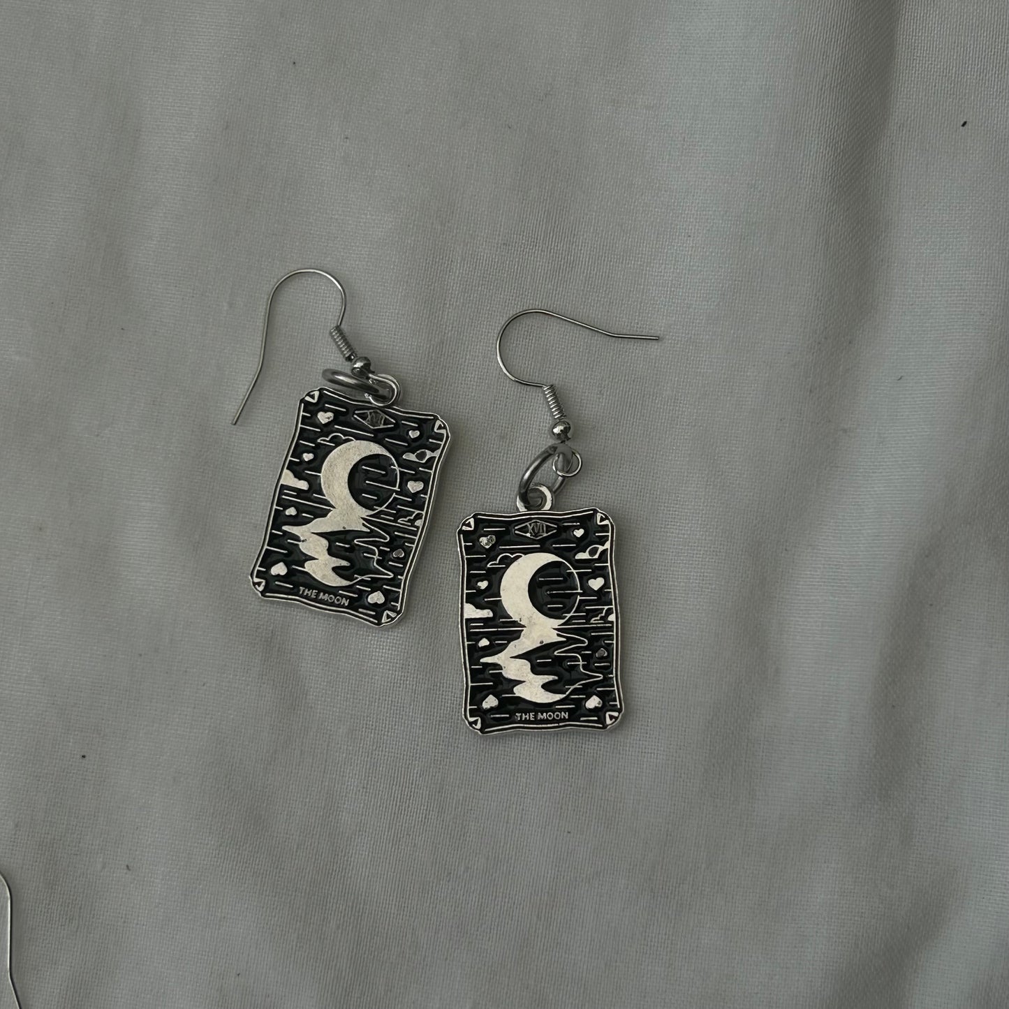 The moon tarot earrings