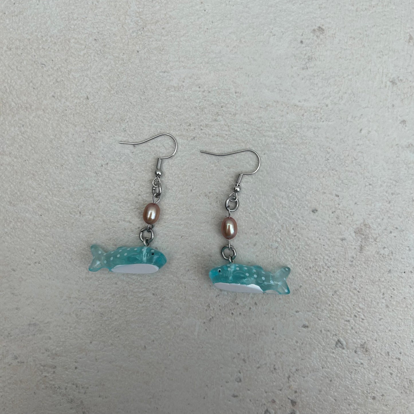 whale shark earrings