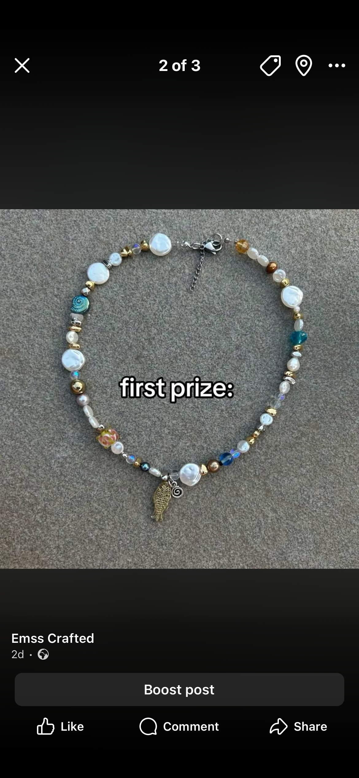 Giveaway prize 1