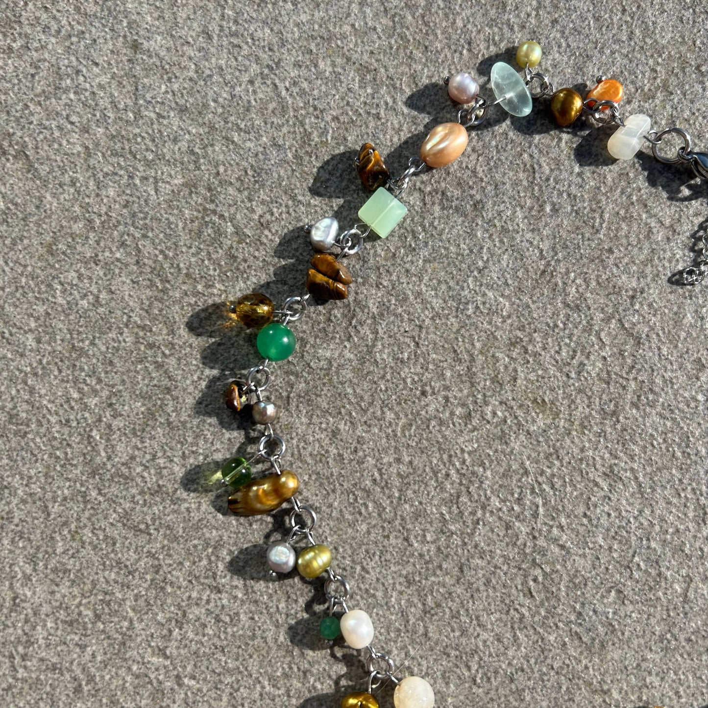 spring fish necklace