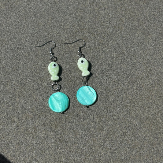 Fish earrings