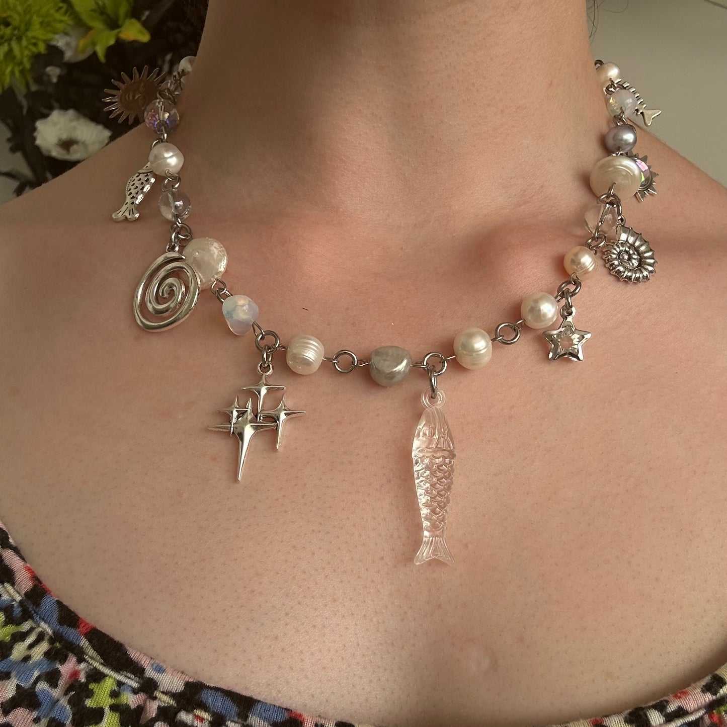 Love on sea necklace