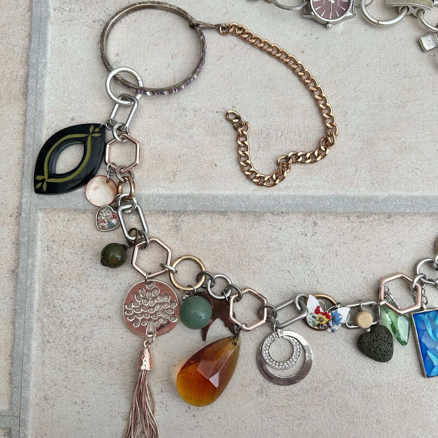 Waist chain belt