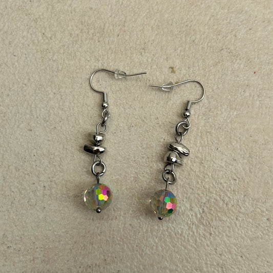 Crystal drop earrings
