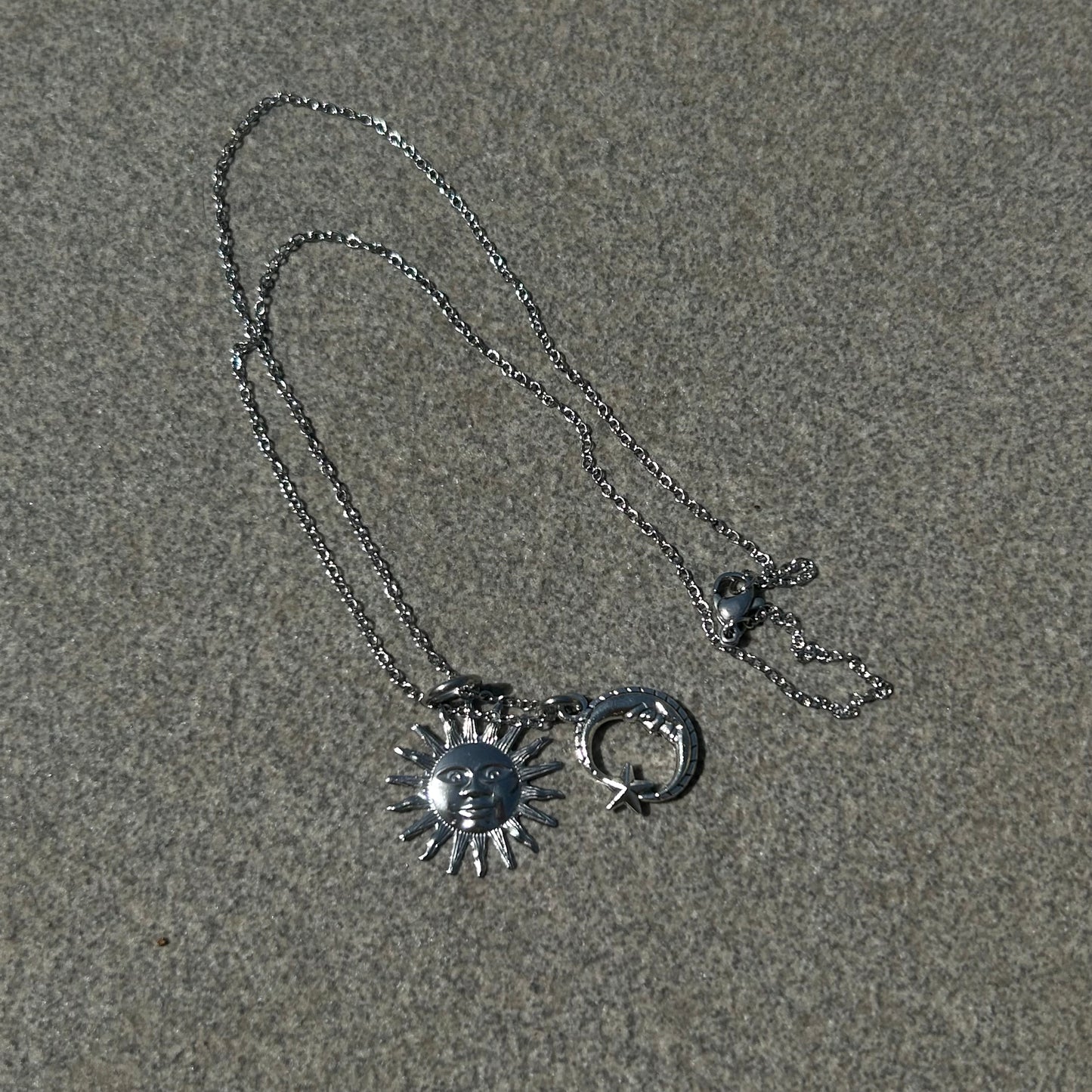 Celestial charm necklace