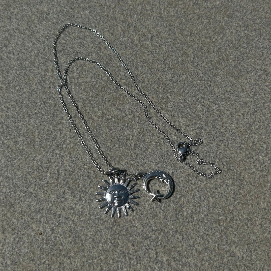 Celestial charm necklace