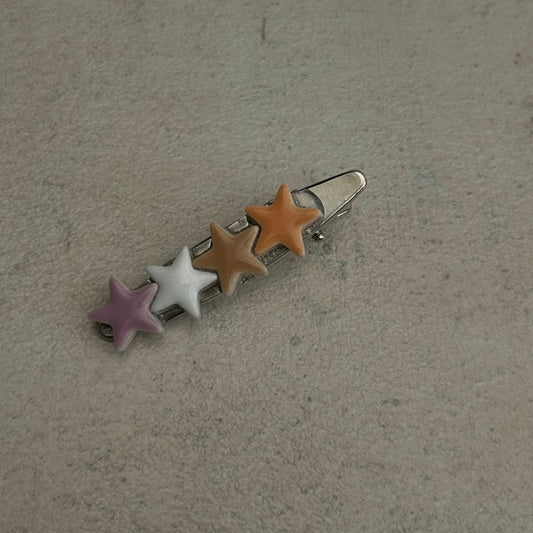 orange white and pink clip