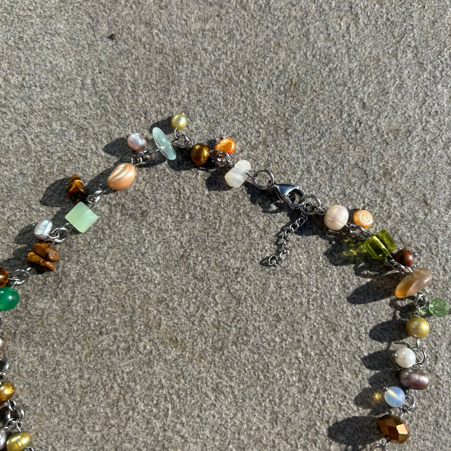 spring fish necklace