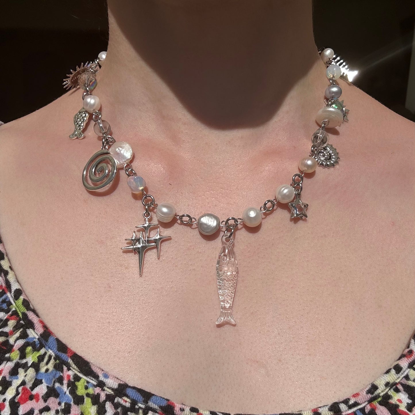 Love on sea necklace