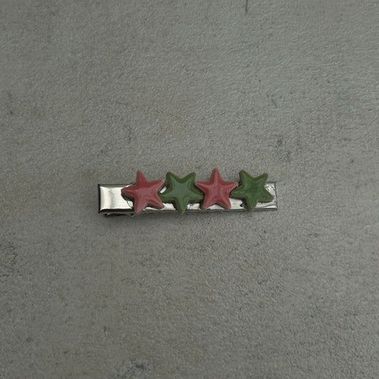 Strawberry matcha clip